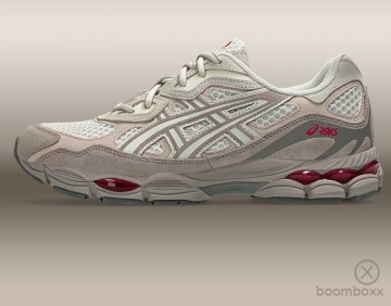 Asics gel nyc cream moonrock 1203a372 100 sneaker artist impression by boomboxx