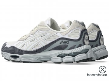 Asics gel nyc cream white sneaker 1203a383 113 achterkant