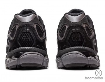 Asics gel nyc graphite grey black 1201789020 sneaker backside 0