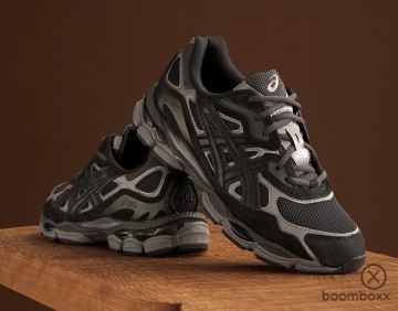 Asics gel nyc graphite grey black 1201789020 sneaker fotoshoot