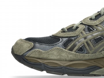 Asics gel nyc loden green graphite grey 1203a383 303 sneaker zoom 1