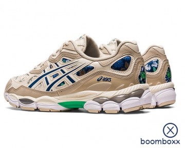 Asics gel nyc oatmeal simply taupe 1202a441250 sneaker pair 2