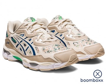 Asics gel nyc oatmeal simply taupe 1202a441250 sneaker pair