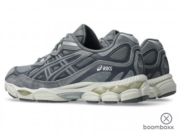 Asics gel nyc steel grey carrier grey 1203a739 020 sneaker achterkant