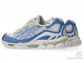 Asics gel nyc white blue coast 1203a383 116 sneaker paar achterkant