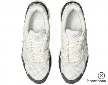 Asics gel nyc white smoke grey 1203a383 111 sneaker bovenkant