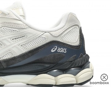 Asics gel nyc white smoke grey 1203a383 111 sneaker zoom 2