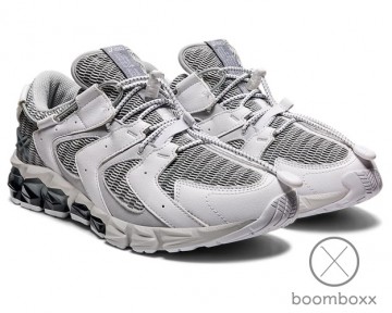 Asics gel quantum 180 re white glacier grey 1201a376100 sneaker pair