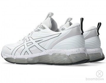 Asics gel quantum 360 viii utility white black 1203a471 101 sneaker pair backside