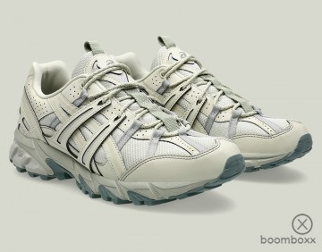 Asics gel sonoma 15 50 light dust olive grey 1203a538 020 sneaker pair