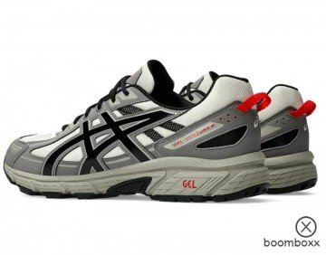 Asics gel venture 6 cream black 1203a652 101 sneaker pair backside