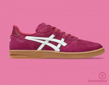 Asics skyhand og dried berry pale mint 1203a452 600 sneaker by boomboxx artist impression 2