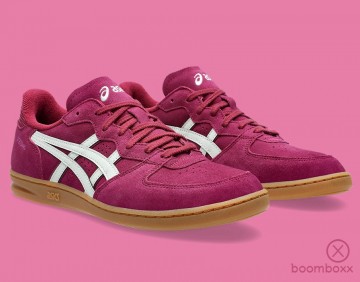 Asics skyhand og dried berry pale mint 1203a452 600 sneaker by boomboxx artist impression