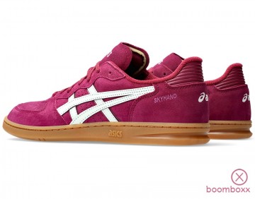 Asics skyhand og dried berry pale mint 1203a452 600 sneaker paar achterkant