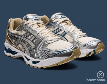 Asisc gel kayano 14 cream pure silver 1201a019 105 sneaker pair