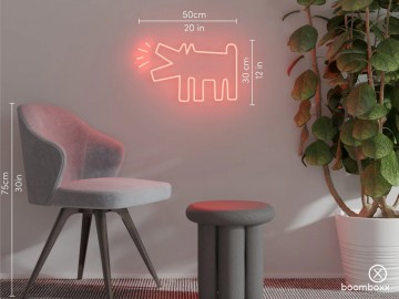 Barking dog x keith haring ypkh dog yellowpop afmeting