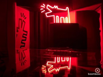 Barking dog x keith haring ypkh dog yellowpop presentatie 1
