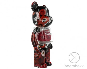 Bearbrick flora 400 brbrckflr side