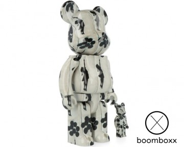 Bearbrick flying balloons girl banksy mt400100bbbanksy side 2