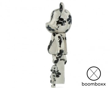 Bearbrick flying balloons girl banksy mt400100bbbanksy side