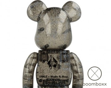 Bearbrick unkle x studio armour backside
