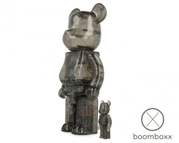 Bearbrick unkle x studio armour side