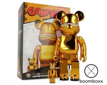 Bearbrick x garfield gold 400  100 box