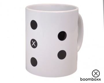 Boomboxx dot moxx white porcelain dtmxx01 front
