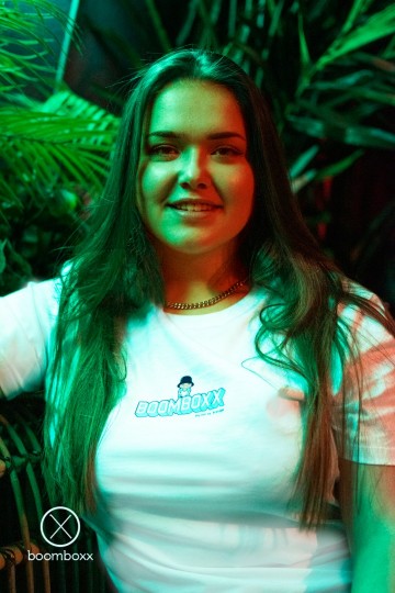 Boomboxx limited x protege collab t shirt white