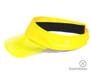 Boomboxx sun visor geel bmbxx sunvsr06 zijkant