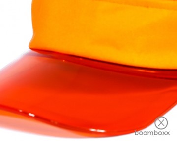 Boomboxx sun visor orange bmbxx sunvsr07 zoom