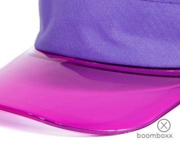 Boomboxx sun visor purple bmbxx sunvsr04 zoom
