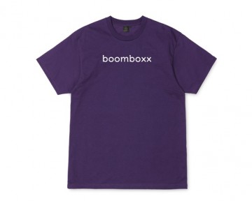 Boomboxx supply logo carrier t shirt purple bmbxx26918prlp 0