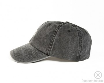 Boomboxx vintage cap black zijkant vntg06blk