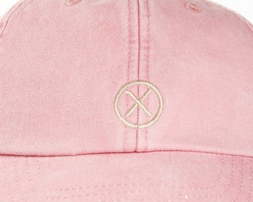Boomboxx vintage cap dusty pink zoom vntg01dstpnk