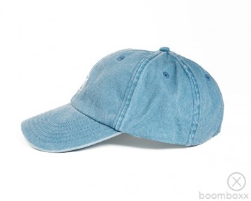 Boomboxx vintage cap light denim zijkant vntg08lghtdnm