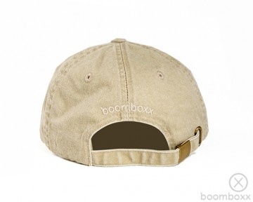 Boomboxx vintage cap stone achterkant logo vntg05stn