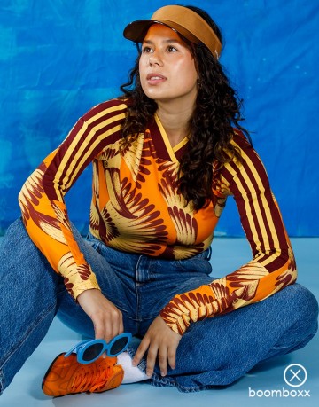 Boomboxx zonneklep bruin bmbxx sunvsr01 fotoshoot