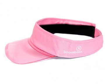 Boomboxx zonneklep roze bmbxx sunvsr 02 zijkant