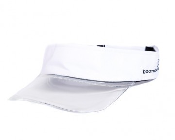 Boomboxx zonneklep wit sunvisor bmbxx sunvsr03