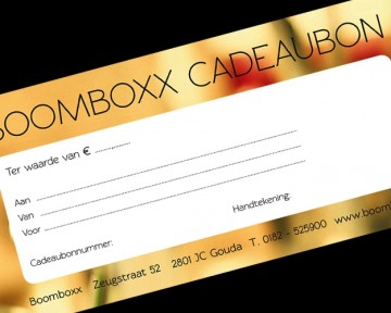 Boomboxx Cadeaubon