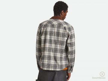 Brixton builders bowery flannel black brown 01489 brwn fotoshoot 3