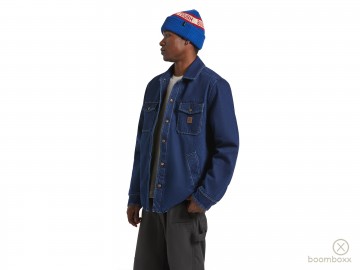 Brixton durham sherpa lined denim jacket 03362 mdwhd fotoshoot 2