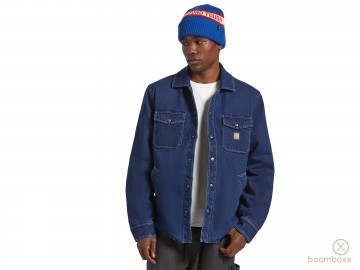 Brixton durham sherpa lined denim jacket 03362 mdwhd fotoshoot 3