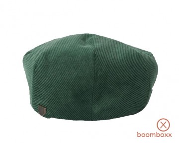 Brixton hooligan flat cap cord pine needle 10771 pnend backside