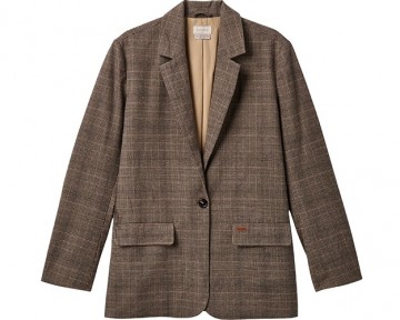 Brixton manhattan blazer cream houndstooth 03449 brcrh