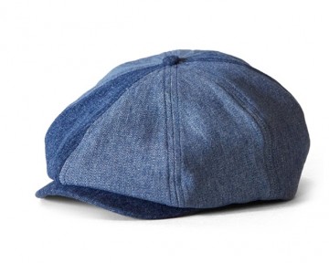 Brixton mc assembly brood snap cap union herringbone 11760 unhrb