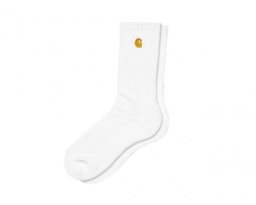 Carhartt chase socks white gold i026527029006 sokken