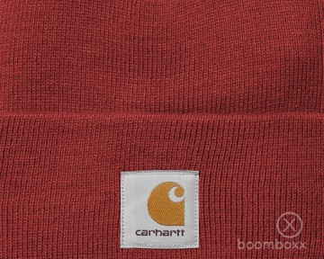 Carhartt wip acrylic watch hat beanie scarlet i020222h8xx06 zoom