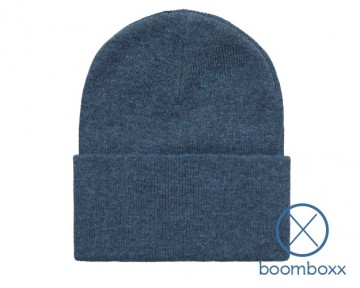 Carhartt wip acrylic watch hat beanie stormy blue heather i0201750xyxx06 backside